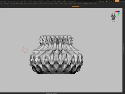 vase 3d print 377 3D print model