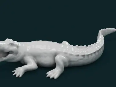 Alligator 3D model