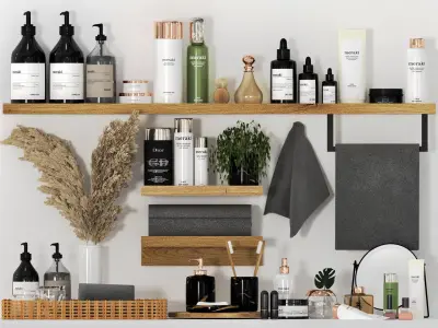 Bathroom accessories 3D Model Collection