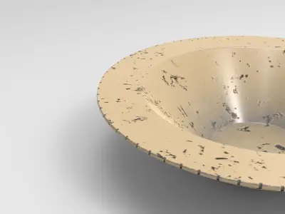 Yugt Vase Low-poly 3D model