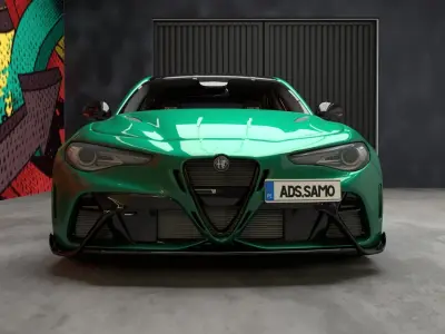 Giulia GTAM - Alfa Romeo 3D model Pack  3D model