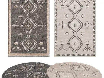 Rugs No 486 Low-poly 3D model