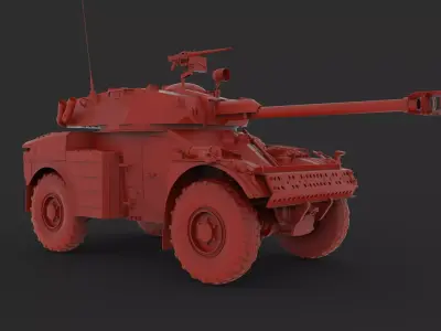 Panhard AML 90 3D print model