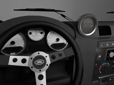 Land Rover Defender 3D model
