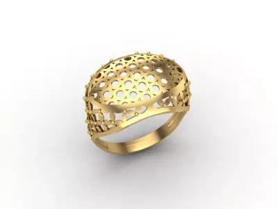 Plain Ring Women Ready STL 3DM Models Womens Rings 3D models 3D print model 75