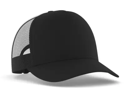 Baseball Cap Trucker 3D model