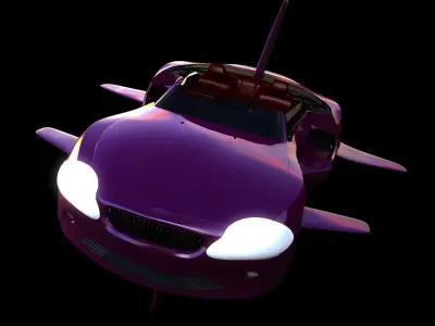 Space Car 3D model