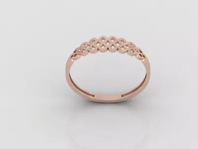 Women Ring Fancy Ring Plain light weight STL 3DM Printable 3D print model get