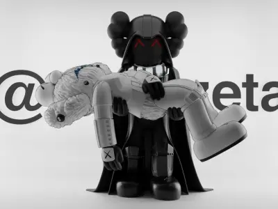 Kaws Gone Darth Vader and BFF Stormtrooper for Print 3D print model