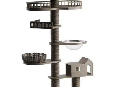 Feline Funhouse 3D model