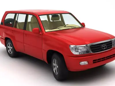 Toyota Land Cruiser 2008 3D model