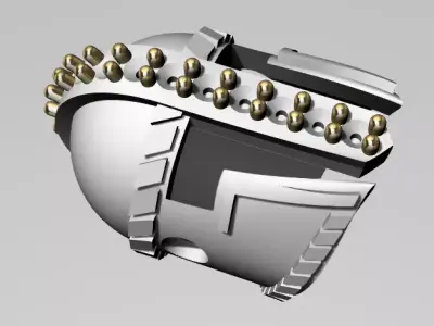 roman helmet 3D print model