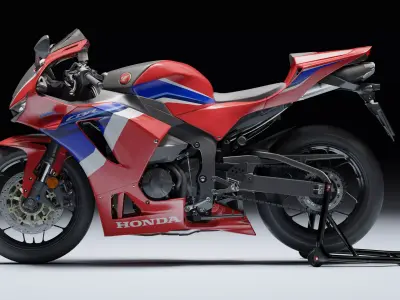 Honda CBR 600RR 2021 Low-poly 3D model