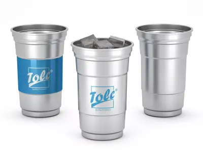 Aluminum Solo Cup 3D model