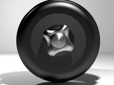 Exercise Equipment Dumbell 3D model