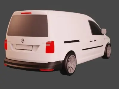 Volkswagen caddy  3D model