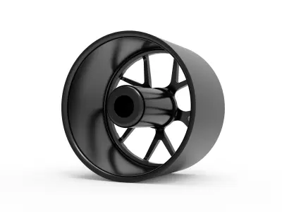 BBS RI-S wheel 3d print model 3D print model