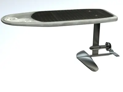 e foil electric surf puddle 3D model