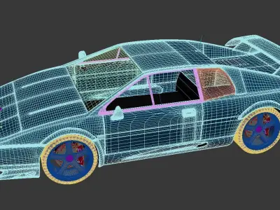 Lotus Esprit 2004 3D model
