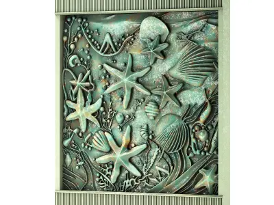 3D Wall Sculptures 03 3D model