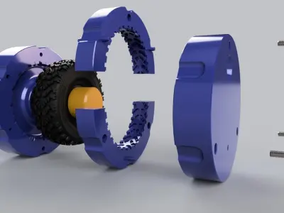 mold tyre printing casting 3D print model