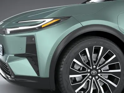 Toyota C-HR plus 2026 3D model