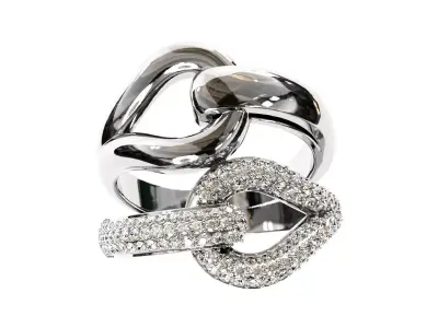 Fancy ring 3D print model order