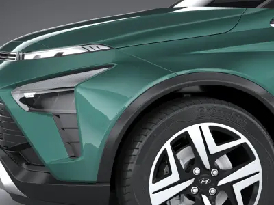 Hyundai Bayon 2022 3D model