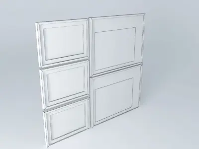 Composition 08 Free 3D model