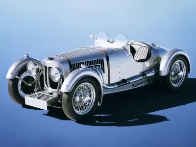 Aston Martin Ulster 1935 3D model