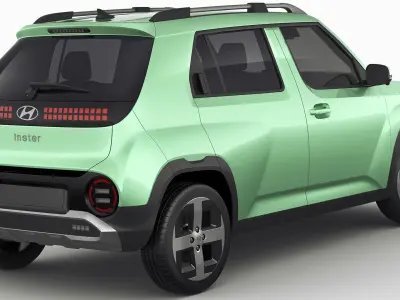 Hyundai Inster 2025 3D model