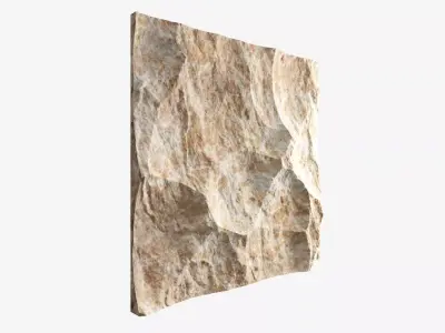 271-RockPanel piece of rock 3D model