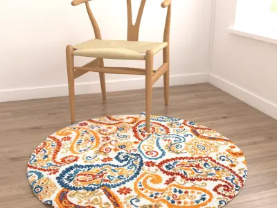 Rugs No 391 Low-poly 3D model