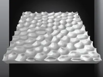HAMMERED TEXTURE 3D print model