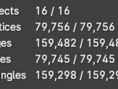 Luxury Perfume bottle render Blender scene 3D model