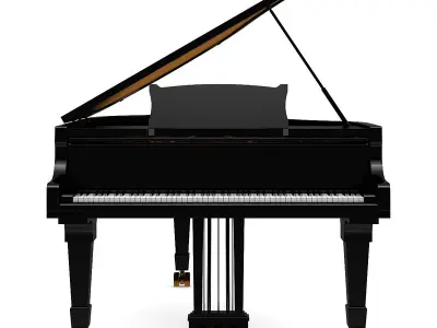 Grand Piano 3D model