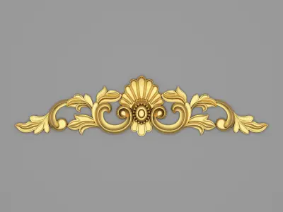 Classic Carved 001 3D model