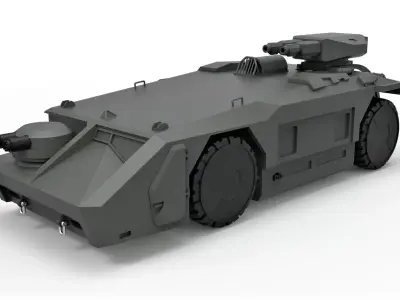 M577 carrier from Aliens Scale 1 to 32 3D print model