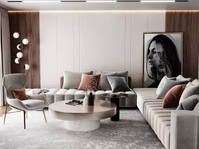 interior 028 3D model