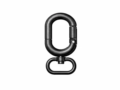 Luxury Metal Bag Hook Premium Purse Carabine 25mm 3D print model