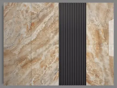 Wall Panel 21 3D model