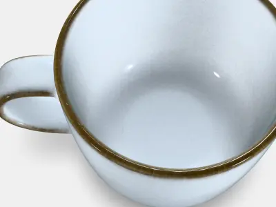 GLADELIG mug Low-poly 3D model