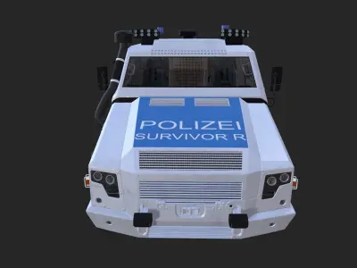 RMMV Survivor R Low-poly 3D model