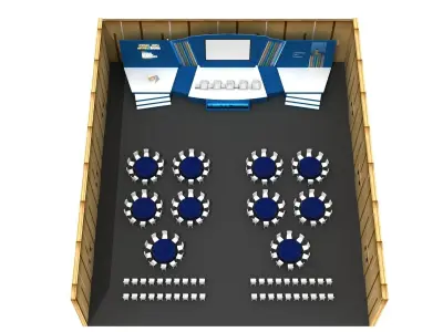 Meeting Decor And Stage 73 3D model