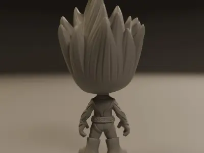 Baby Groot  3D print model