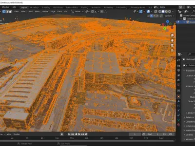 Calgary Airport Canada Free 3D model