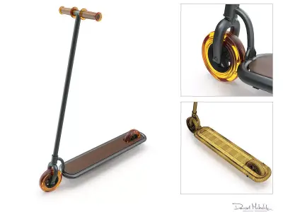 Vintage Scooter  3D model