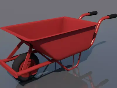 Wheelbarrow 3D model