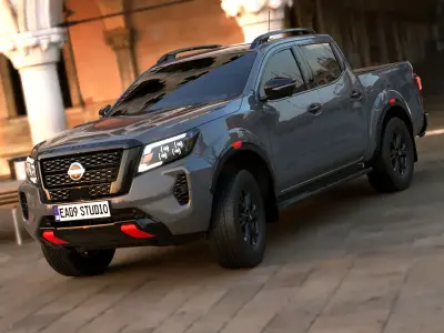 2024  Nissan Navara  3D model