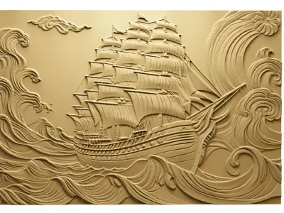 10 Decorative 3D Wall Panels STL for CNC and 3D Printing 3D Model Pack